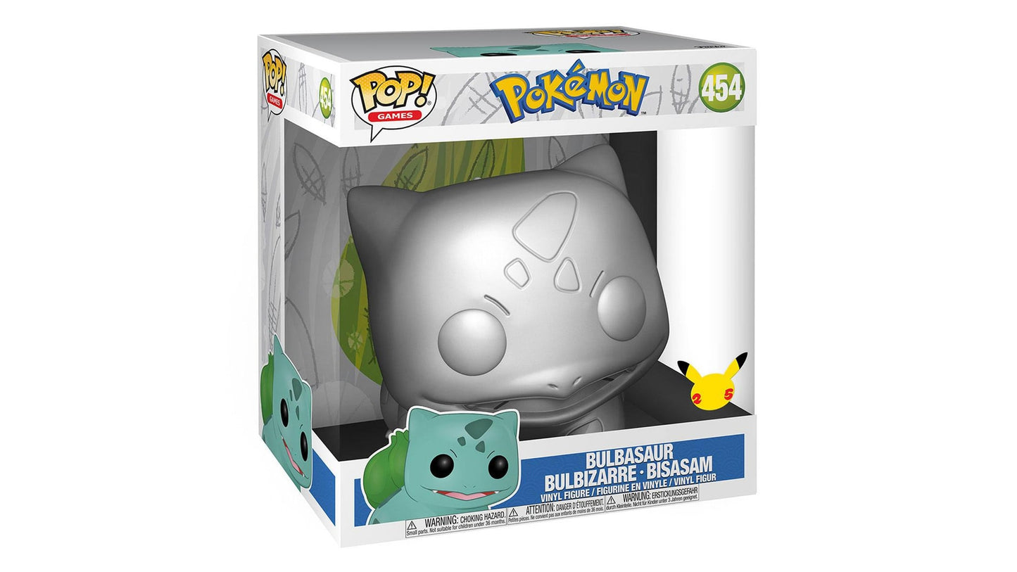 Pokemon - Bulbasaur/ Bisasam #454 Metallic 25cm POP! Vinyl Figur