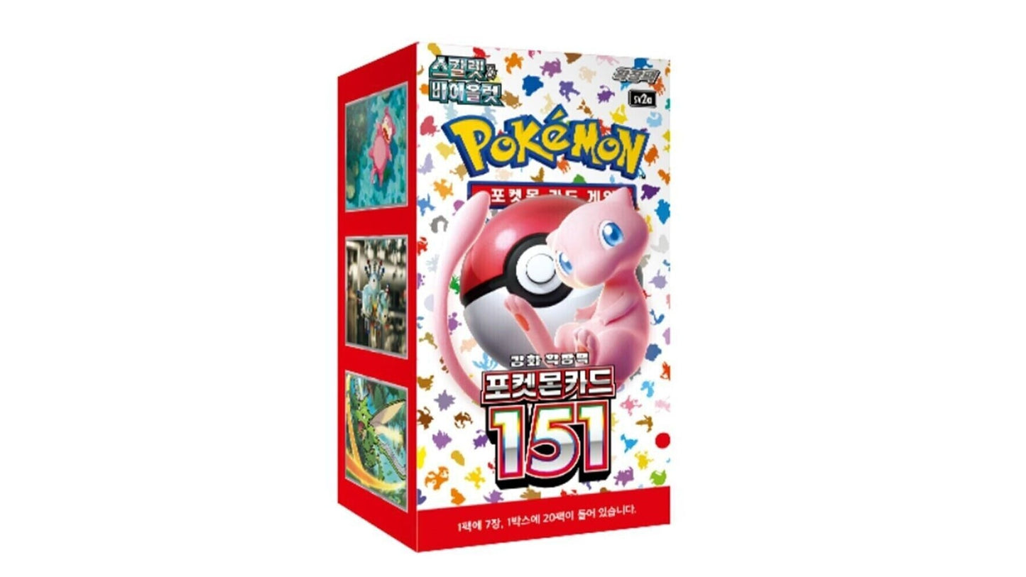 Scarlet & Violet: Pokemon 151 (sv2a) - Display (KOR)