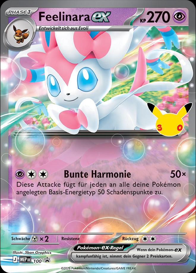 Pokemon Kollektion 30 Jahre Feelinara-ex (DE)