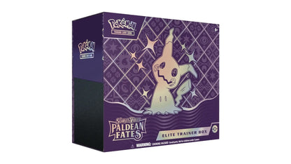 Scarlet & Violet - Paldean Fates - Elite Trainer Box, englische Ausgabe