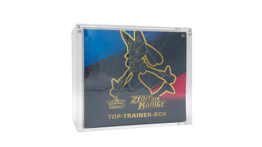 Pokemon Magnet Acryl Schutzbox für Elite Trainer Box Protect Your Monsters