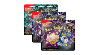 Scarlet & Violet - Paldean Fates - Tech Sticker Collection, englische Ausgabe