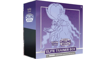 Chilling Reign - Shadow Rider Calyrex Elite Trainer Box, englische Ausgabe