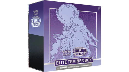 Chilling Reign - Shadow Rider Calyrex Elite Trainer Box, englische Ausgabe
