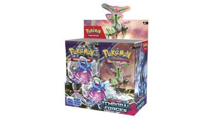 Pokemon TCG: Scarlet & Violet - Temporal Forces - Display, englische Ausgabe