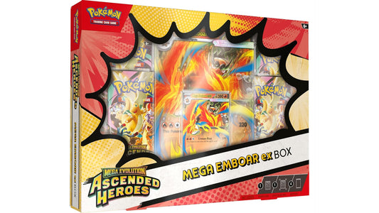 Pokemon Ascended Heroes Mega Emboar ex Box (ENG)
