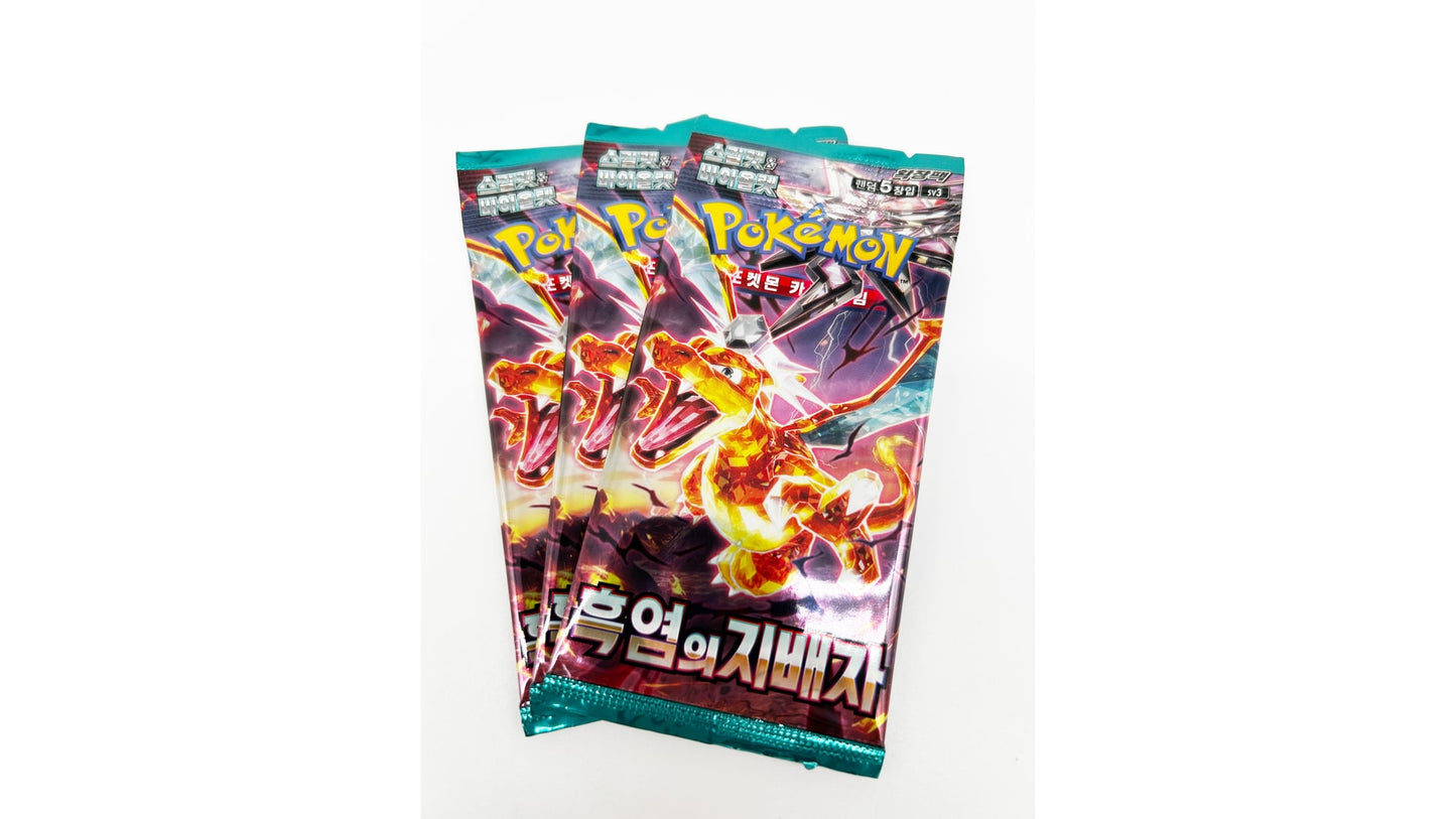 Pokemon Ruler of the Black Flame Booster (sv3)(KOR)