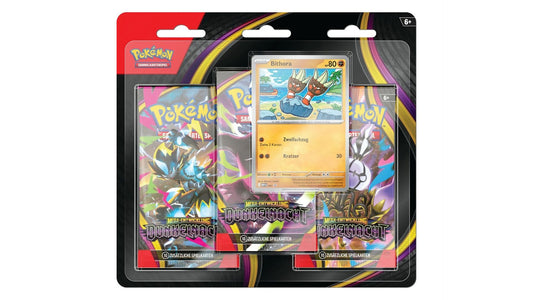 Pokemon Dunkelnacht Bithora 3 Pack Blister, deutsche Ausgabe