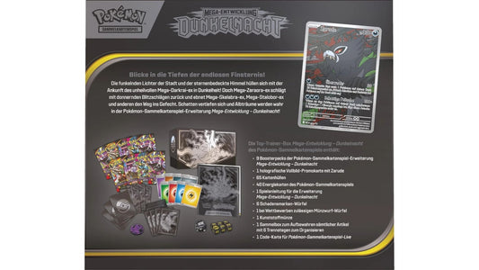 Pokemon Dunkelnacht Top Trainer Box, deutsche Ausgabe – Ansicht 2