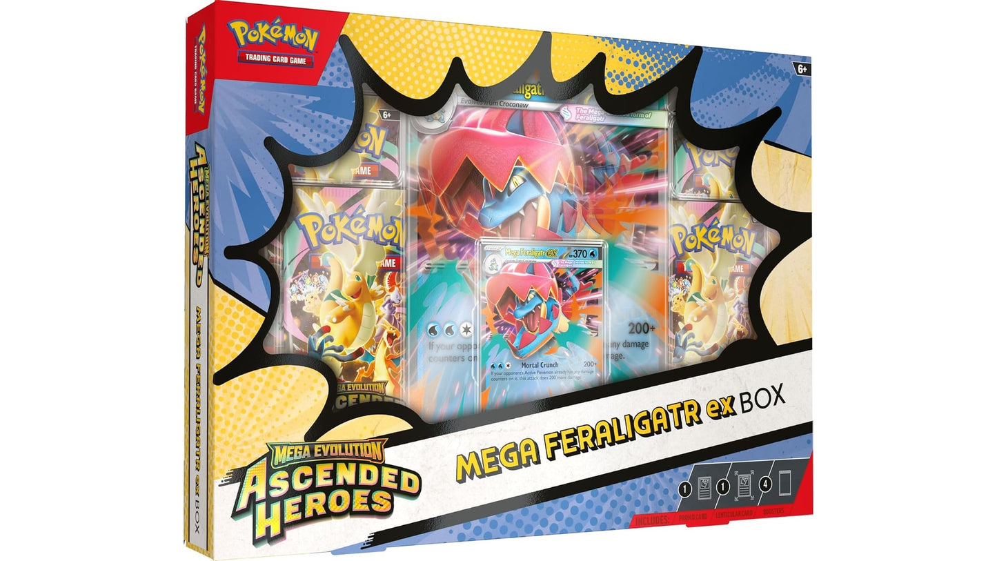 Pokemon Ascended Heroes Mega Feraligatr Ex-Box (ENG)