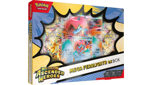 Pokemon Ascended Heroes Mega Feraligatr Ex-Box (ENG)