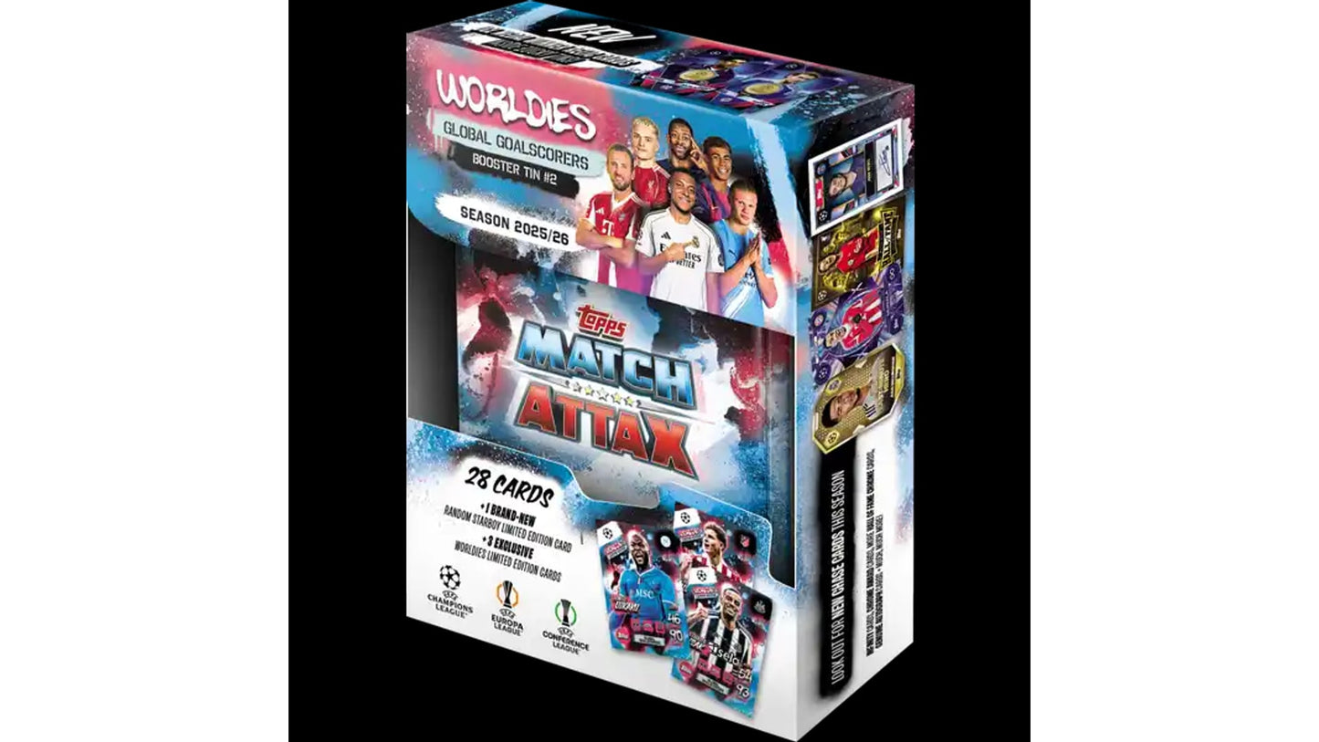 Tin #2 Match Attax UEFA Champions League Worldies 25/26