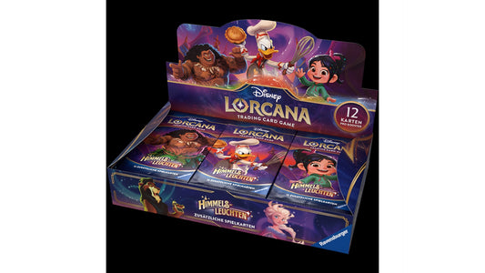Disney Lorcana Himmelsleuchten - Display mit 24 Booster Packs, deutsche Ausgabe