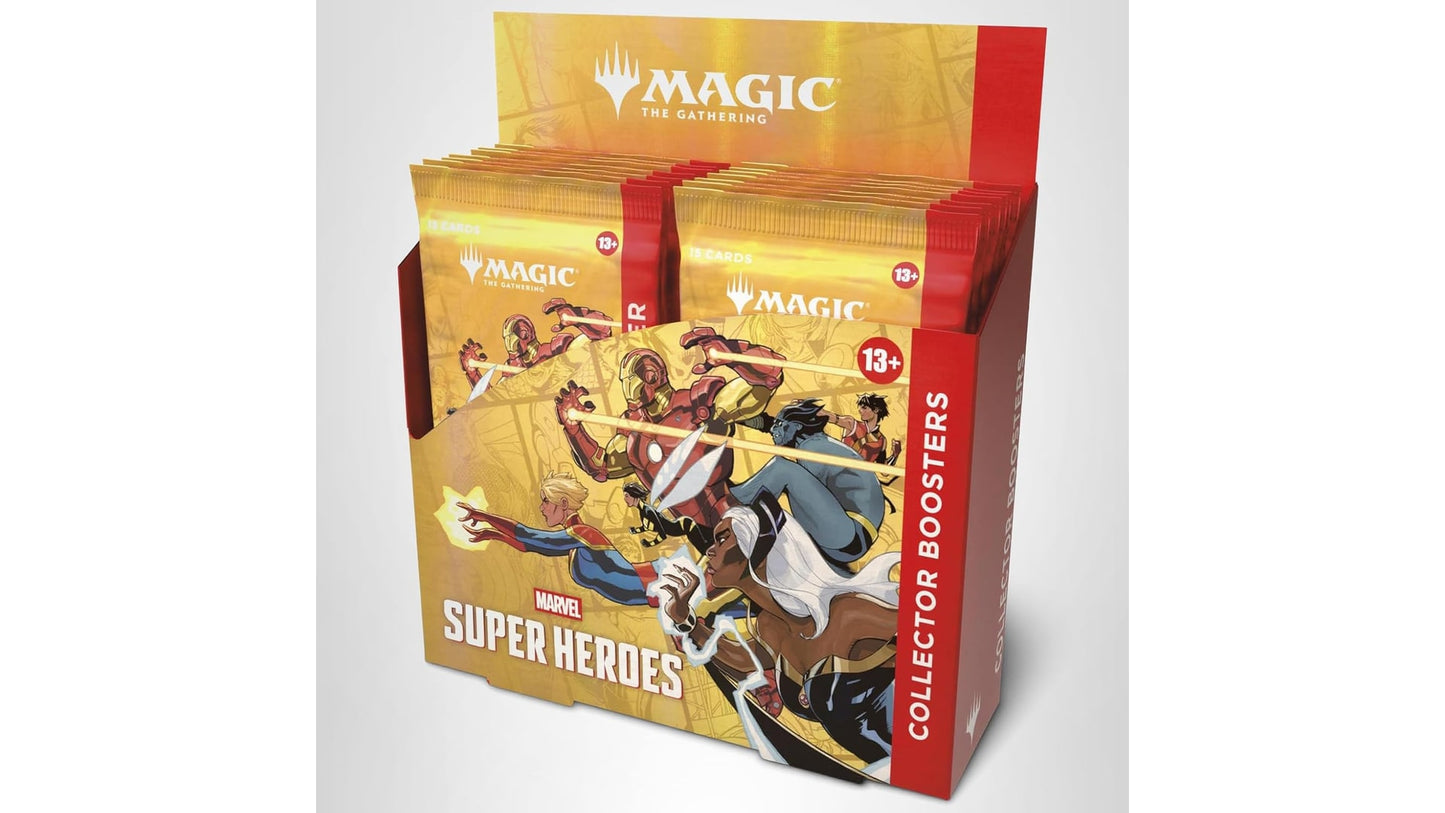 Magic: The Gathering Marvel Super Heroes Collector Booster Display (ENG)