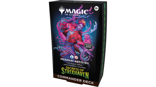 Magic The Gathering Secrets of Strixhaven Commander Deck Prismari Artistry (ENG)