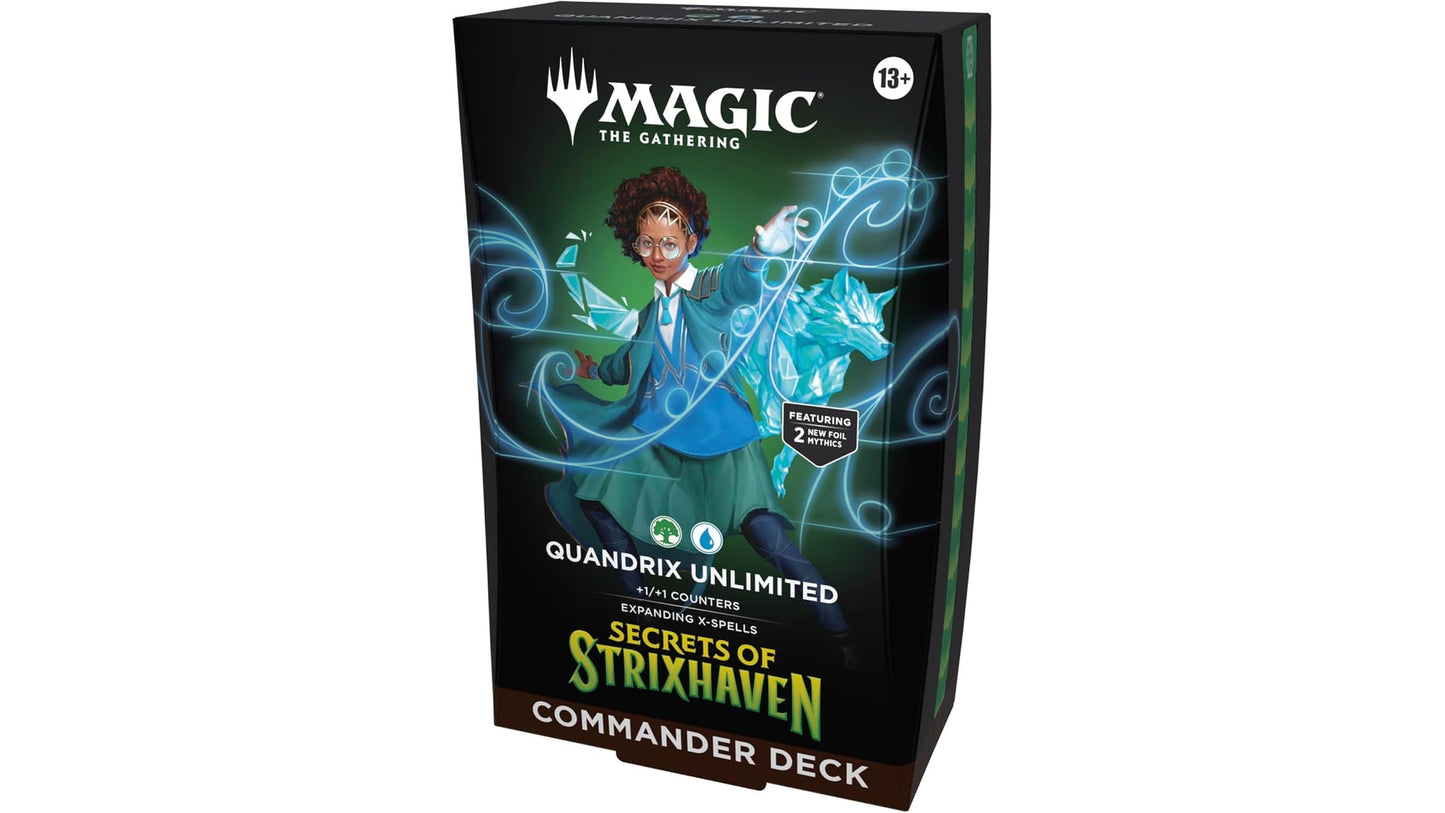 Magic The Gathering Secrets of Strixhaven Commander Deck Quandrix Unlimited (ENG)