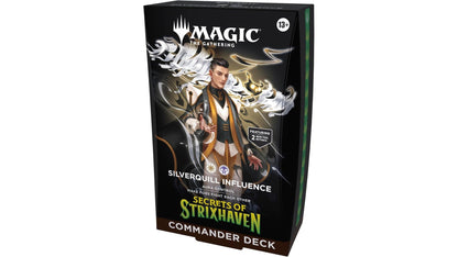Magic: The Gathering Secrets of Strixhaven Commander Deck Silverquill Influence, englische Ausgabe