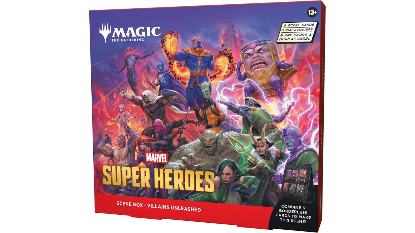 Magic: The Gathering Marvel Super Heroes Szenenbox Entfesselte Schurken (ENG)