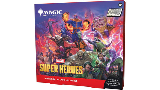 Magic: The Gathering Marvel Super Heroes Szenenbox Entfesselte Schurken, englische Ausgabe