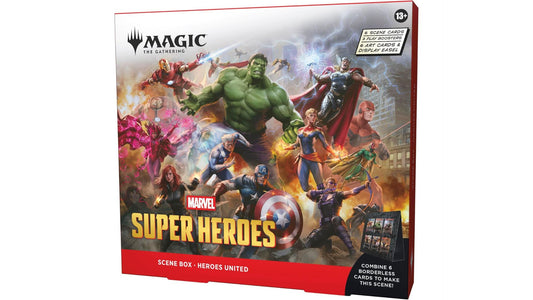 Magic: The Gathering Marvel Super Heroes Szenenbox Vereinte Helden, englische Ausgabe