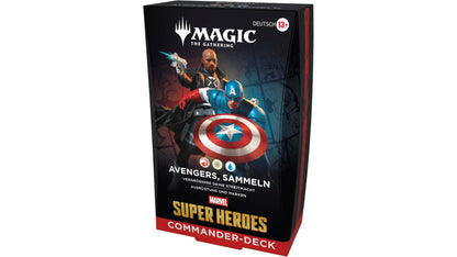 Magic: The Gathering Marvel Super Heroes Commander Deck Deutsch