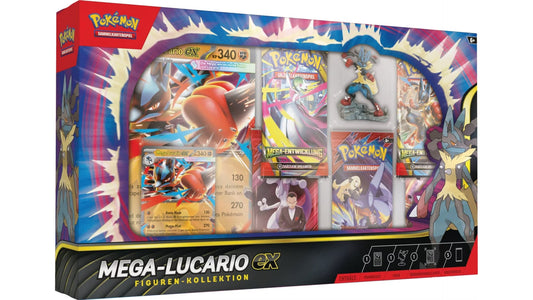 Pokemon Mega Lucario ex Figuren-Kollektion, deutsche Ausgabe