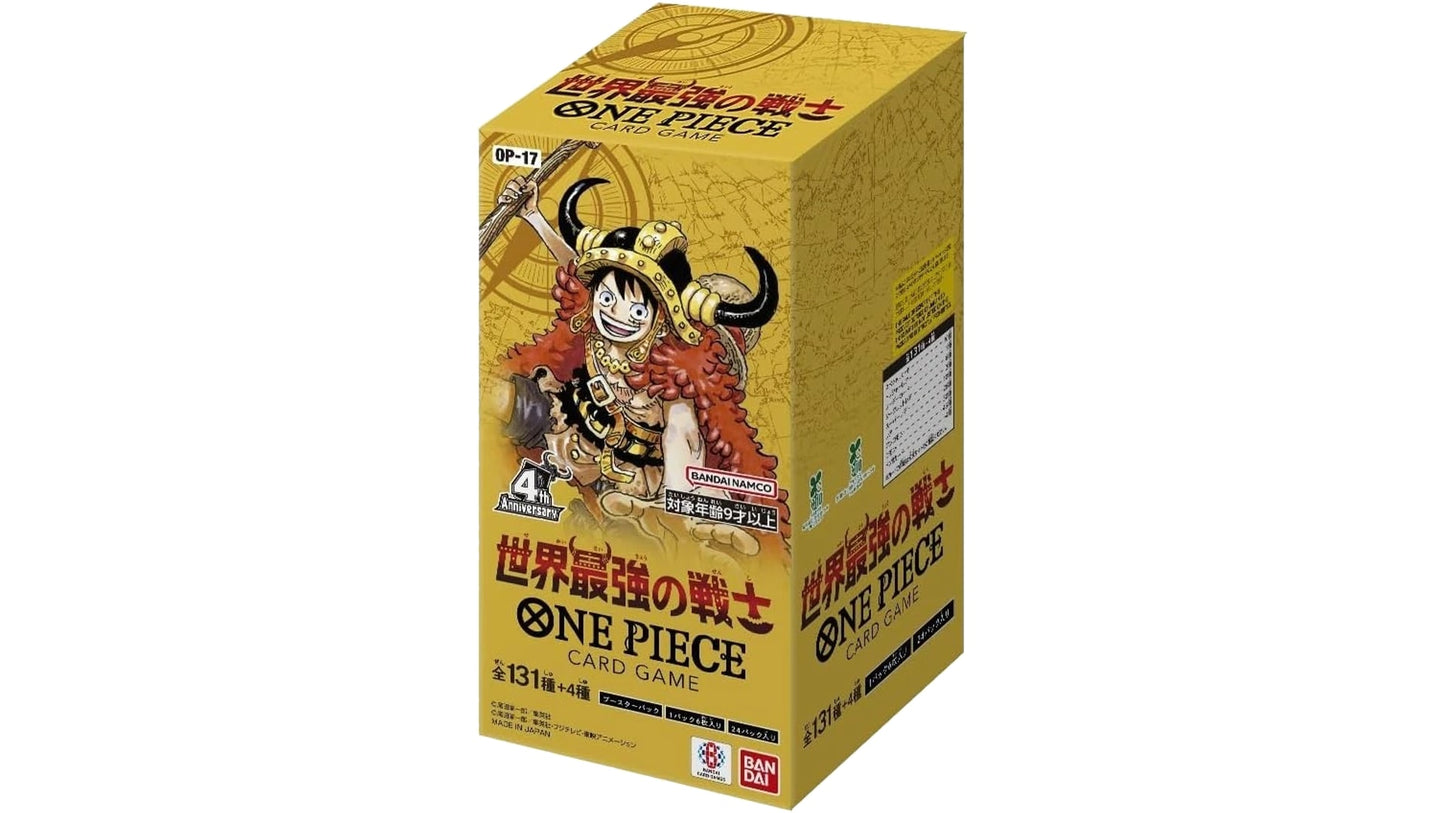 One Piece The World's Strongest Warriors (OP-17) Display (JAP)