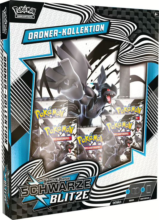 Pokemon Ordner-Kollektion – Schwarze Blitze