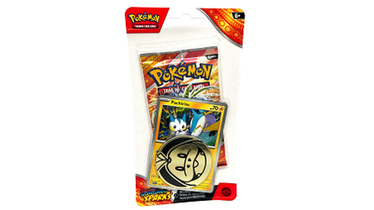 Pokemon: Scarlet & Violet - Surging Sparks - Pachirisu Checklane Blister (ENG)
