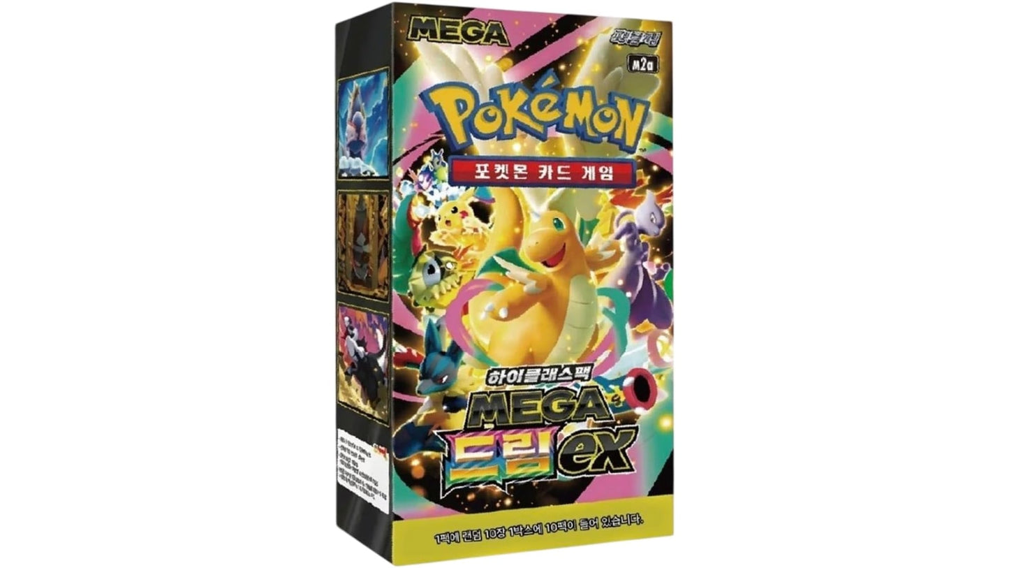 Pokemon Mega Dream EX Booster Display (KOR)