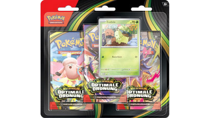 Pokemon: Mega Entwicklung - Optimale Ordnung Tech-Sticker Endivie 3er Blister(DE)