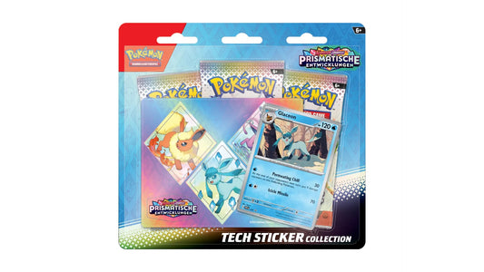Pokemon: Karmesin & Purpur - Prismatische Entwicklungen - Glaziola Tech Sticker Kollektion (DEU)