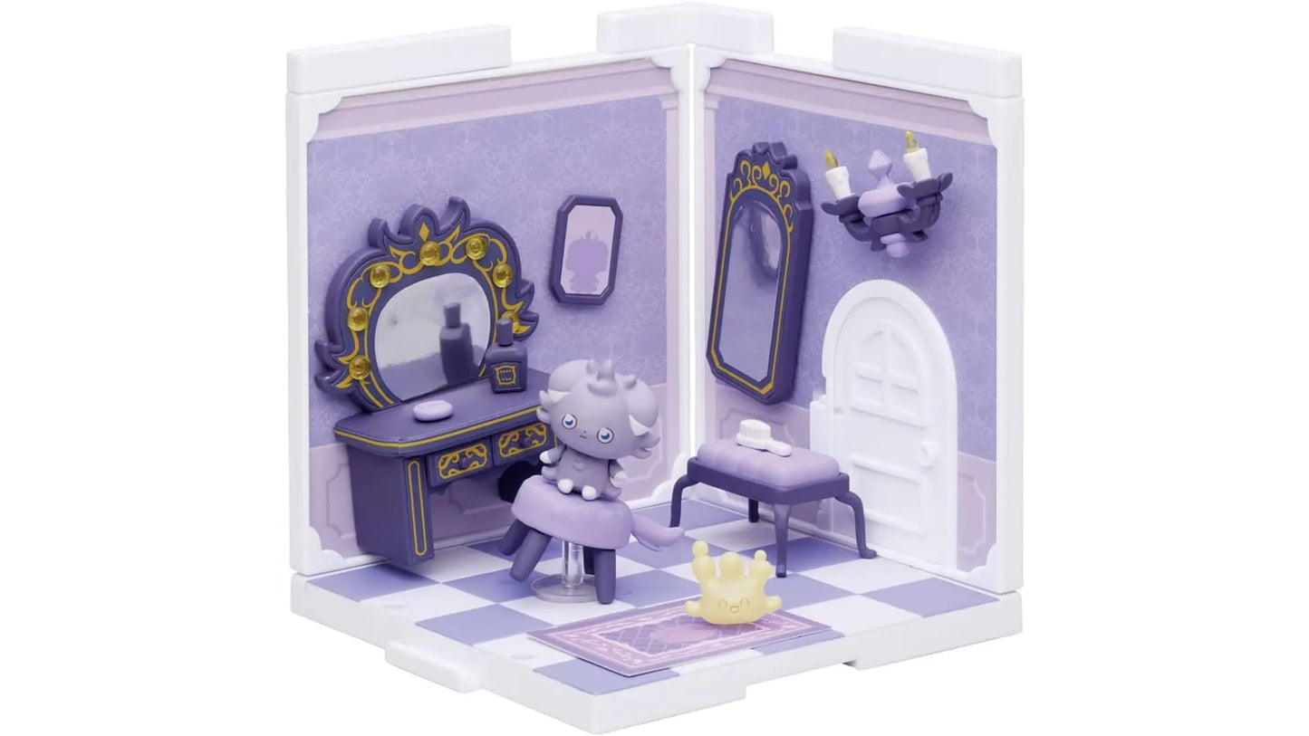 Pokemon Espurr & Milcery - Pokepeace House Lounge Takara Tomy
