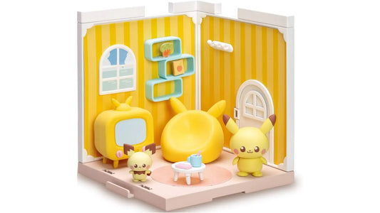 Pokemon Pichu & Pikachu - Pokepiece House Lounge, Takara Tomy