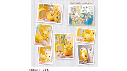 Pokemon Pichu & Pikachu - Pokepiece House Lounge Takara Tomy