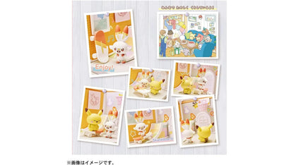 Pokemon Scorbunny & Pikachu - Pokepeace House Lounge Takara Tomy