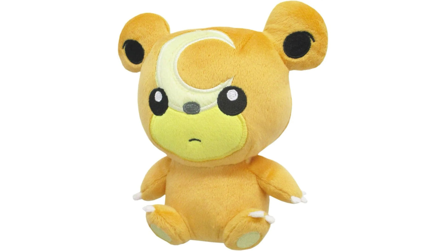 Pokemon Teddiursa Plüschfigur - Offizielles All-Star Collection Kuscheltier