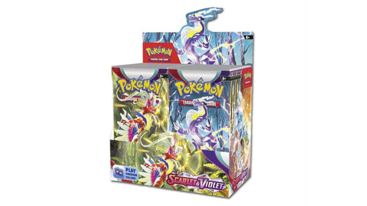 Pokemon Scarlet & Violet - Display, englische Ausgabe