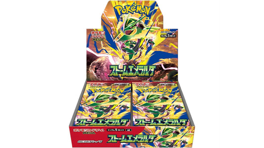 Pokemon Storm Emeralda Display M6 Japanisch