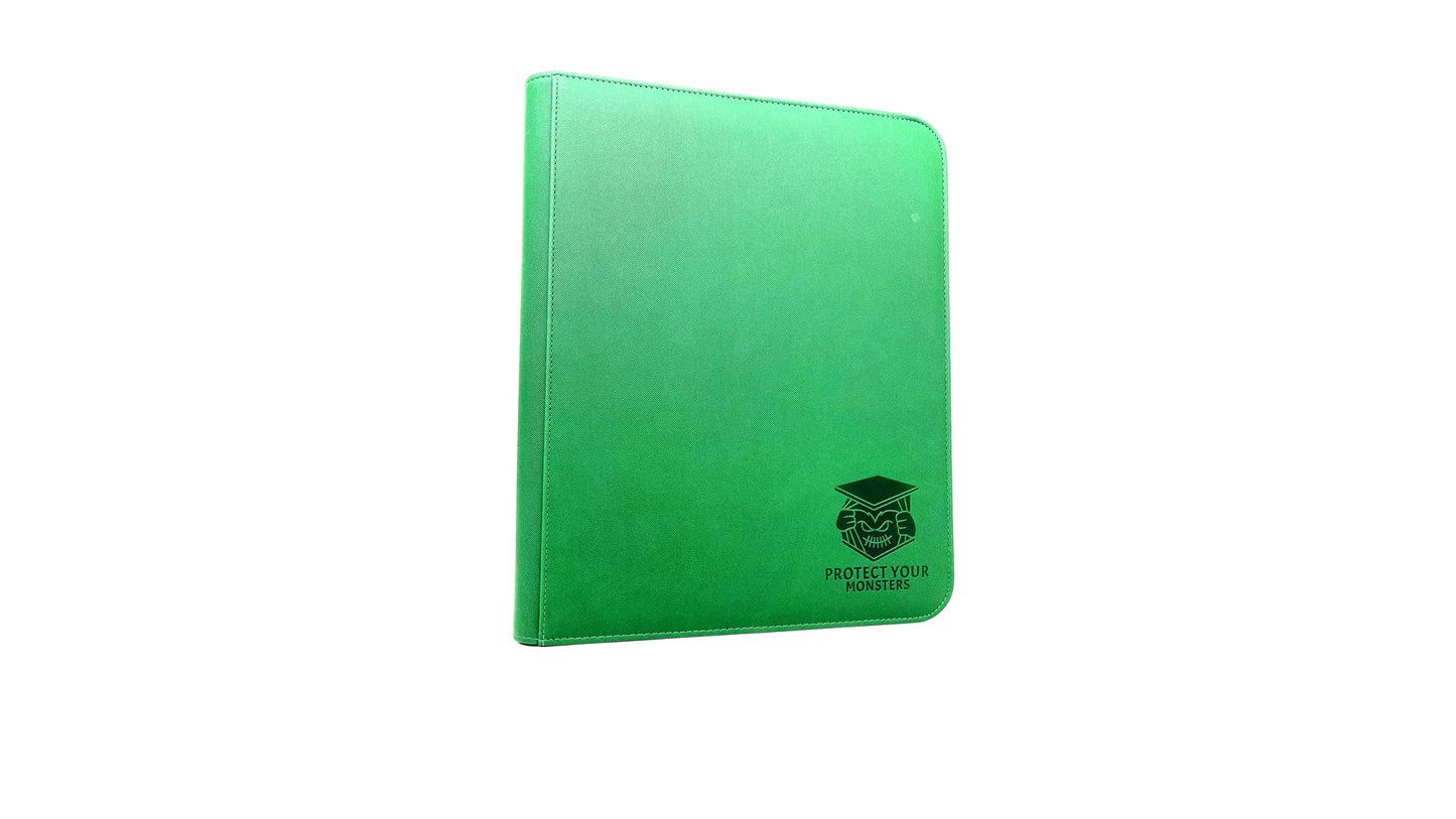 Protect Your Monsters - TopLoader Binder Grün