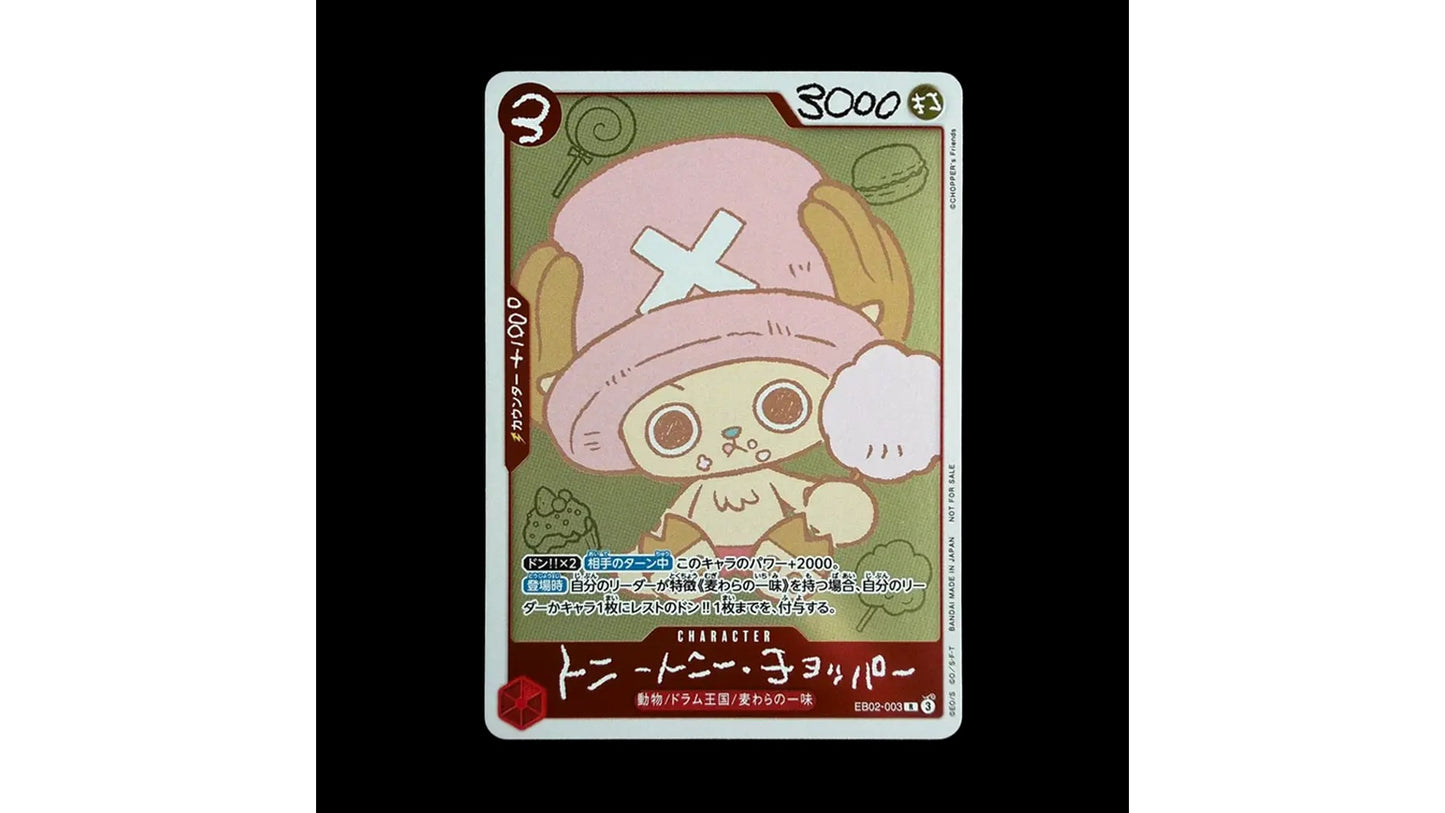 One Piece Chopper's Booklet Promokarte Chopper (EB02-003)