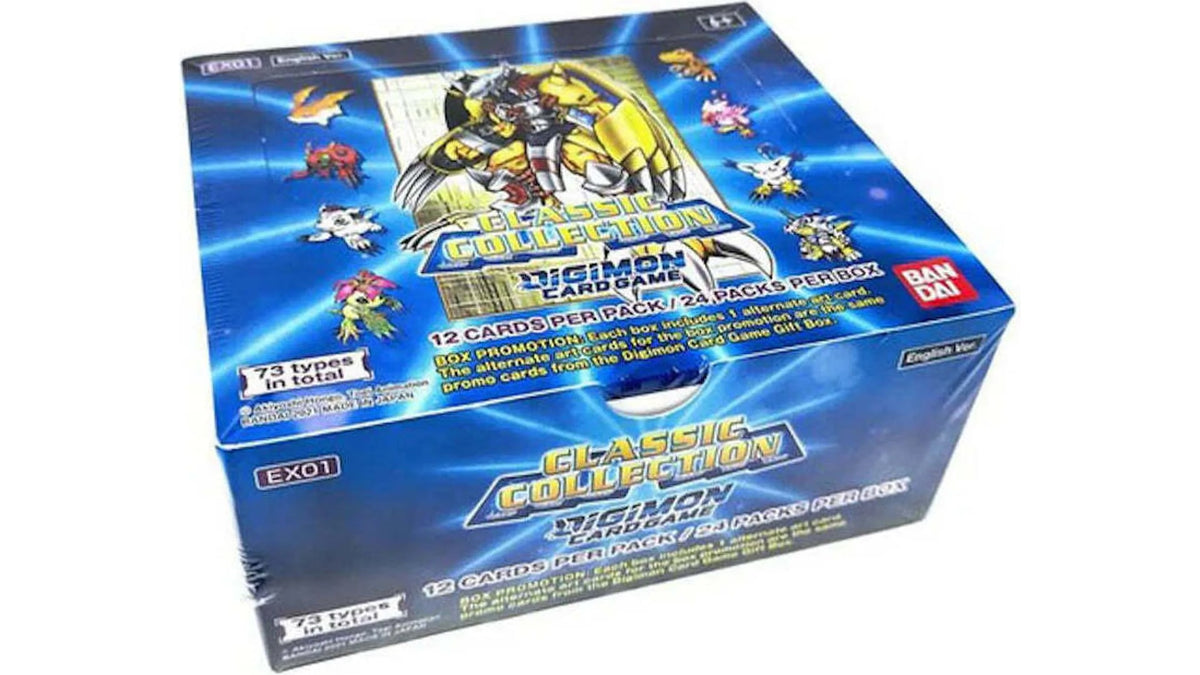 Digimon Classic Collection EX-01 Display Englisch