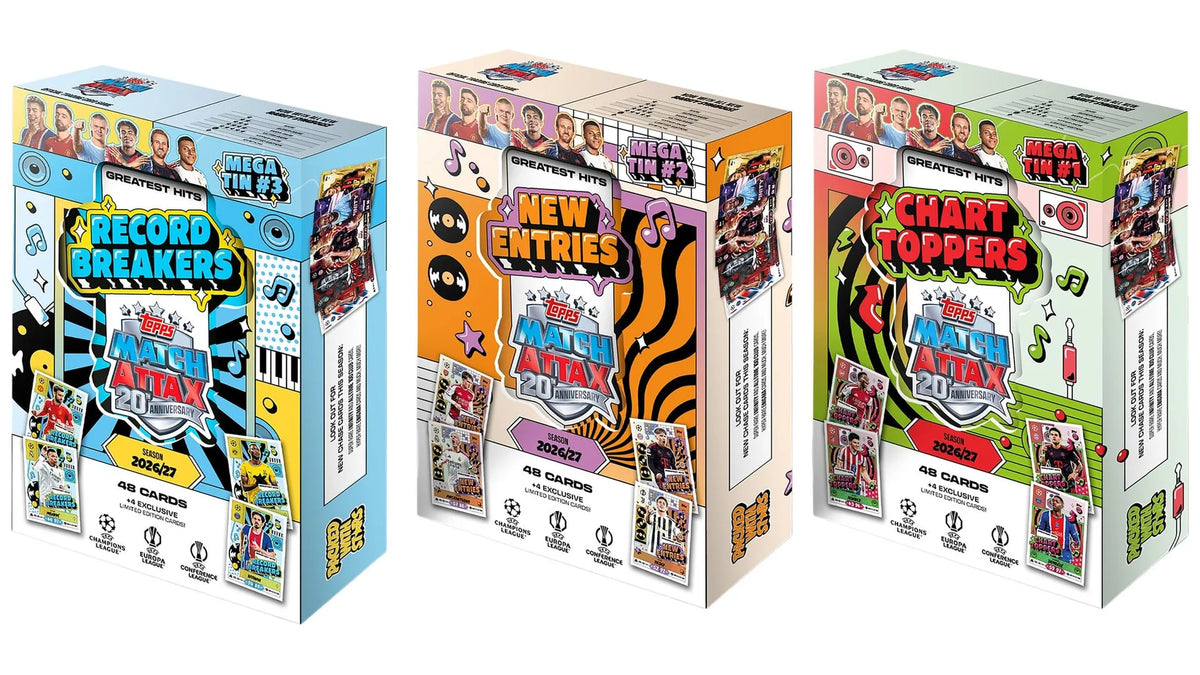 Topps UEFA Champions League Club Competition Match Attax 2026/2027 – MEGA TINS