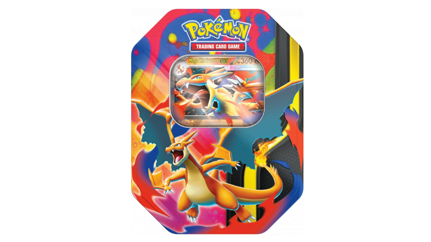 Pokemon Mega Charizard Y ex Tin (ENG)