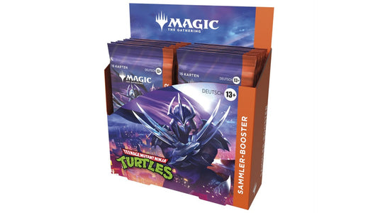 Magic: The Gathering Teenage Mutant Ninja Turtles Sammler Booster Display, deutsche Ausgabe