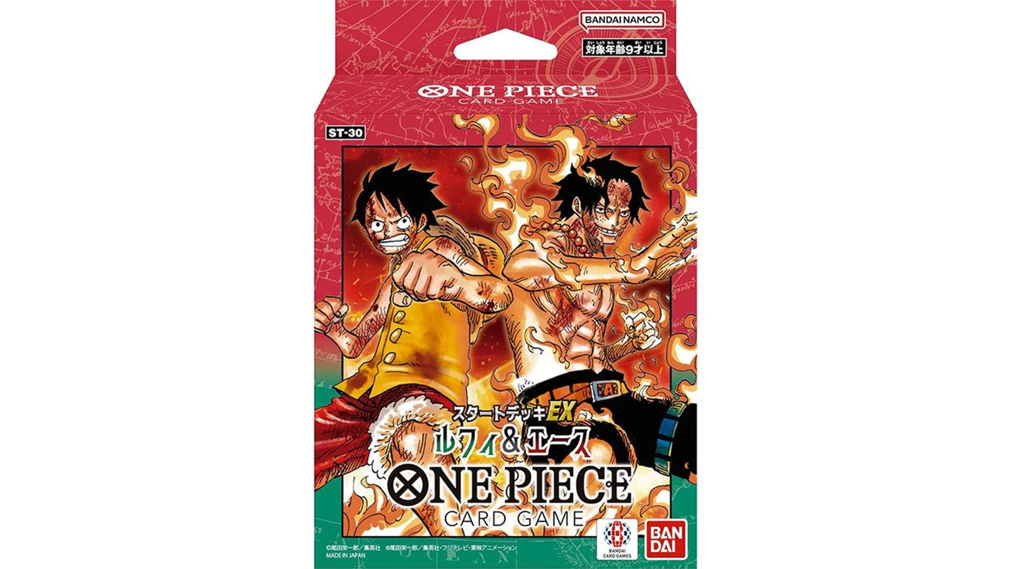 One Piece Luffy & Ace ST30 (JP)