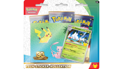 Pokemon 30 Jahre Tech-Sticker-Kollektion (DE)