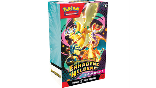 Pokemon Erhabene Helden booster bundle, deutsche Ausgabe
