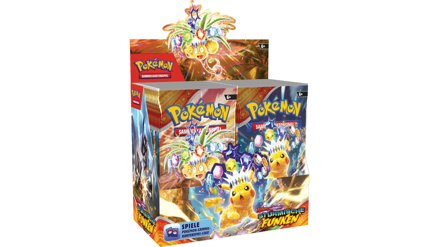 Pokemon Stürmische Funken Display (DEU)