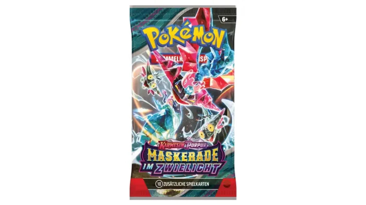 Pokemon Karmesin & Purpur - Maskerade im Zwielicht Booster Display (36 Booster) - Deutsch
